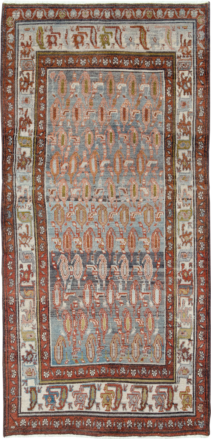 Vintage Persian Malayer Rug, No.25958 - Gsblank