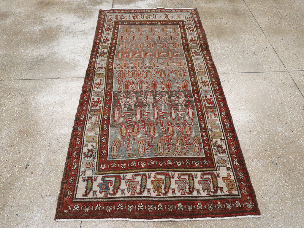 Vintage Persian Malayer Rug, No.25958 - Gsblank