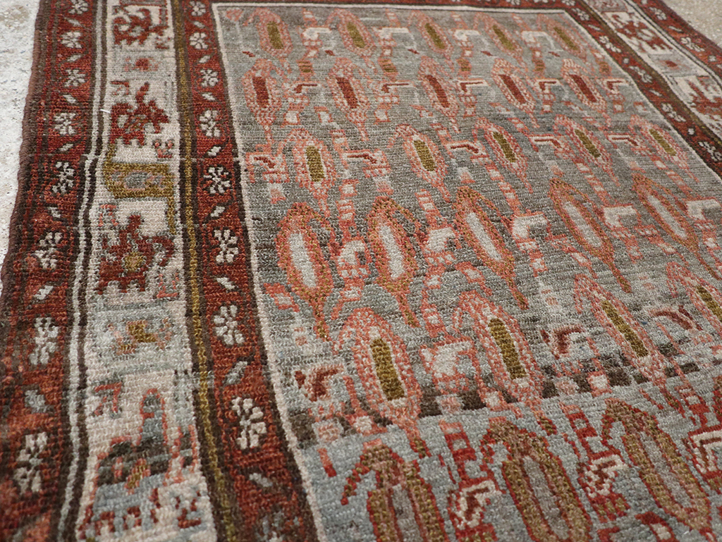 Vintage Persian Malayer Rug, No.25958 - Gsblank