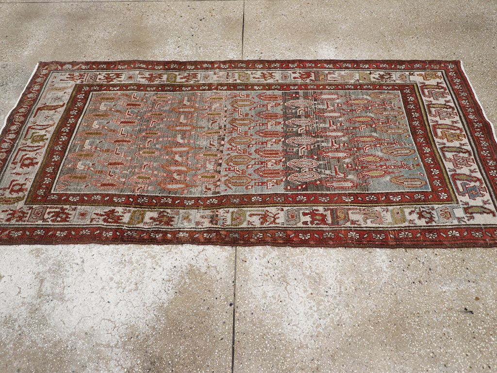 Vintage Persian Malayer Rug, No.25958 - Gsblank