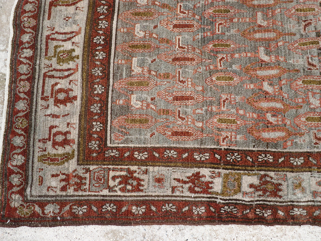 Vintage Persian Malayer Rug, No.25958 - Gsblank