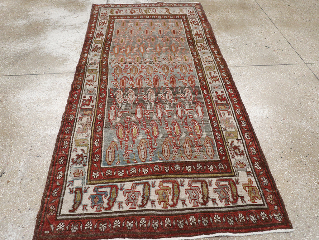 Vintage Persian Malayer Rug, No.25958 - Gsblank
