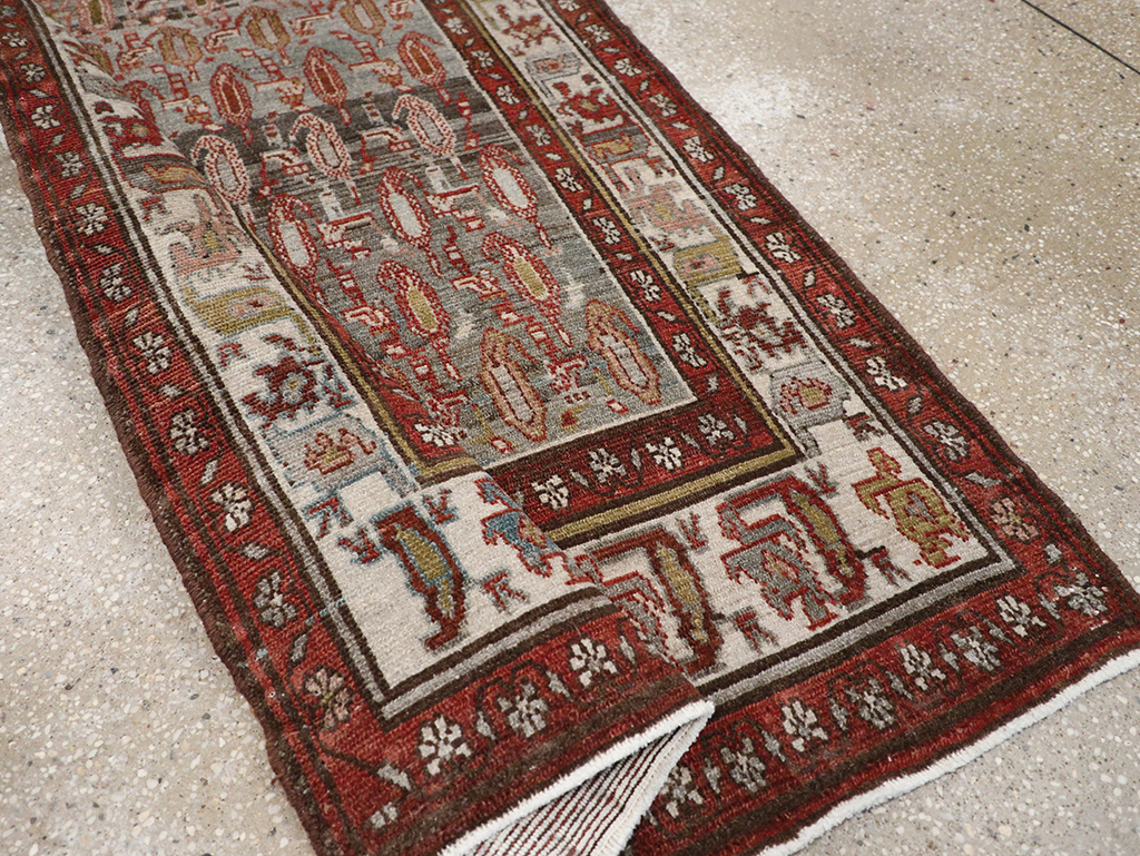 Vintage Persian Malayer Rug, No.25958 - Gsblank