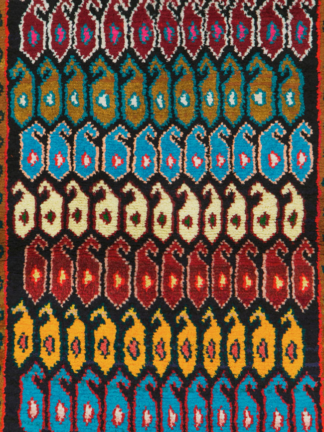 Vintage Persian Hamadan Rug, No.25963 - Gsblank