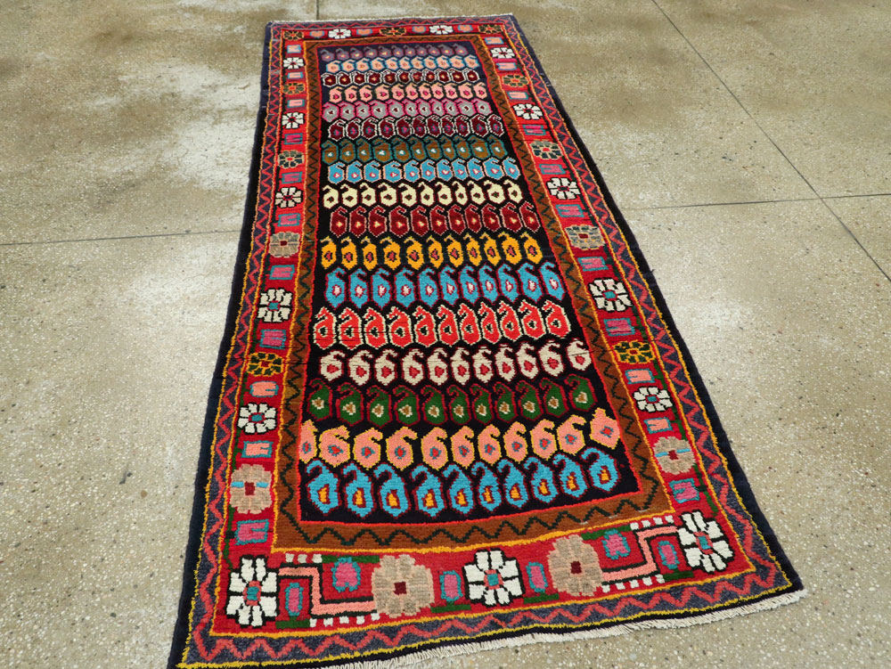 Vintage Persian Hamadan Rug, No.25963 - Gsblank