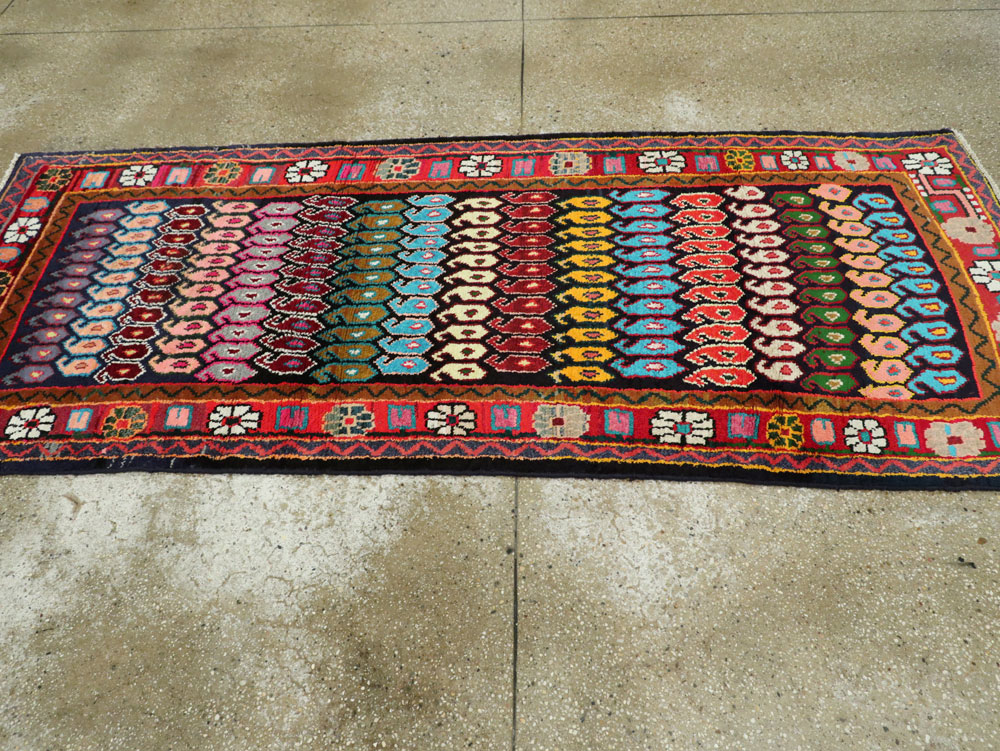 Vintage Persian Hamadan Rug, No.25963 - Gsblank