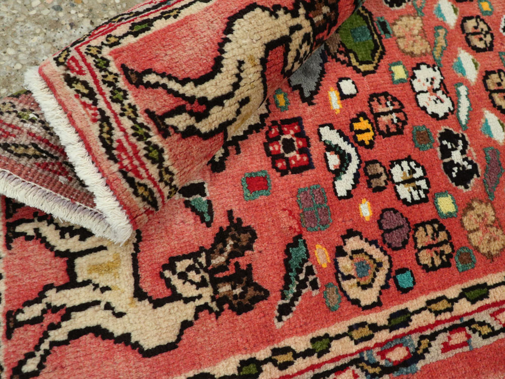 Vintage Persian Mahal Rug, No.25964 - Gsblank