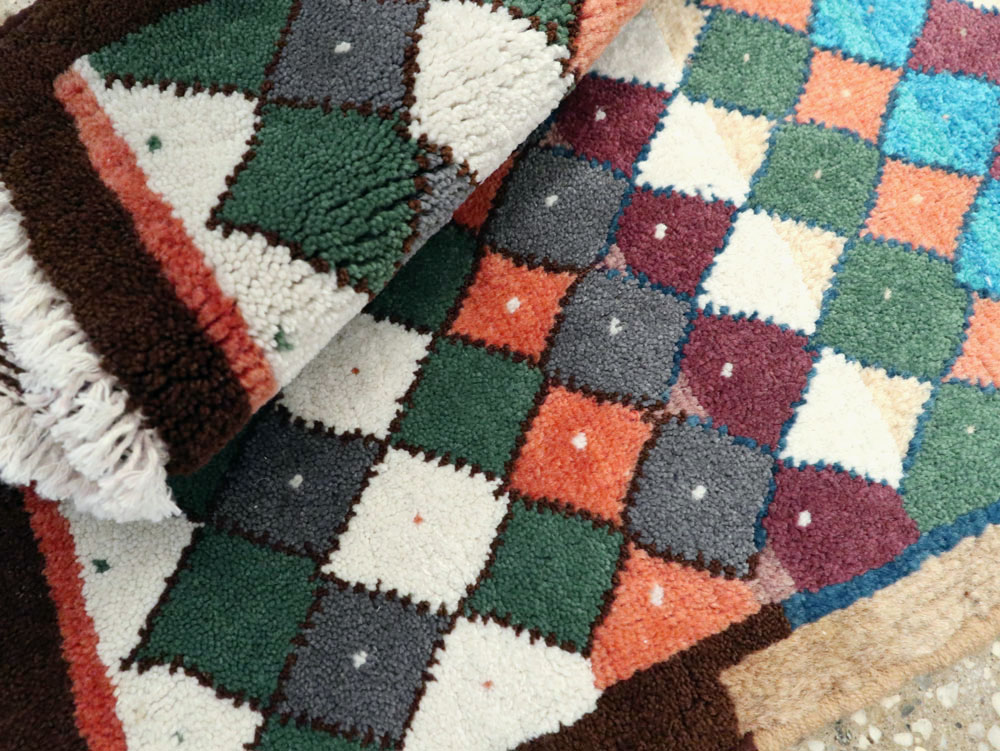 Vintage Persian Mahal Runner, No.25976 - Gsblank