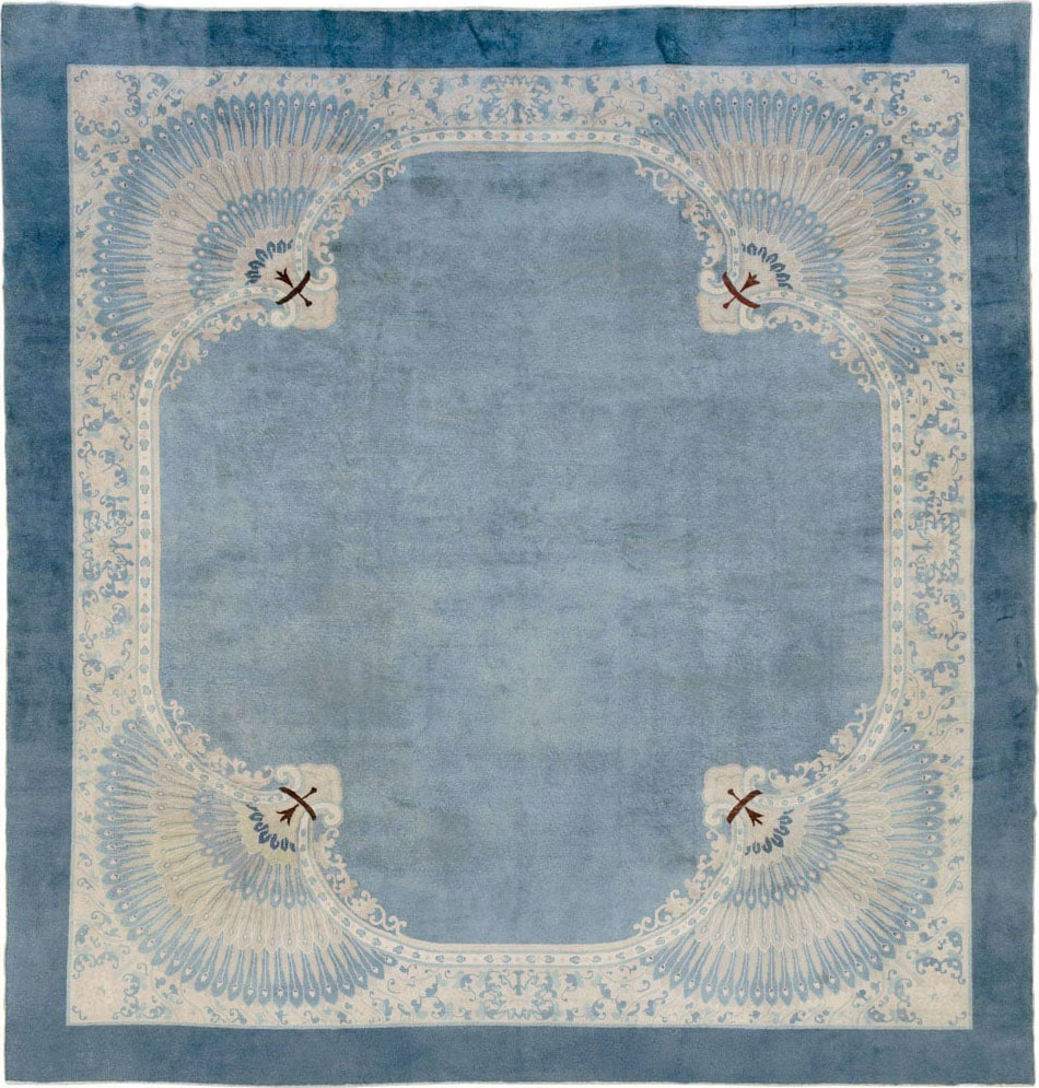 Vintage Chinese Peking Rug, No.25986 - Gsblank