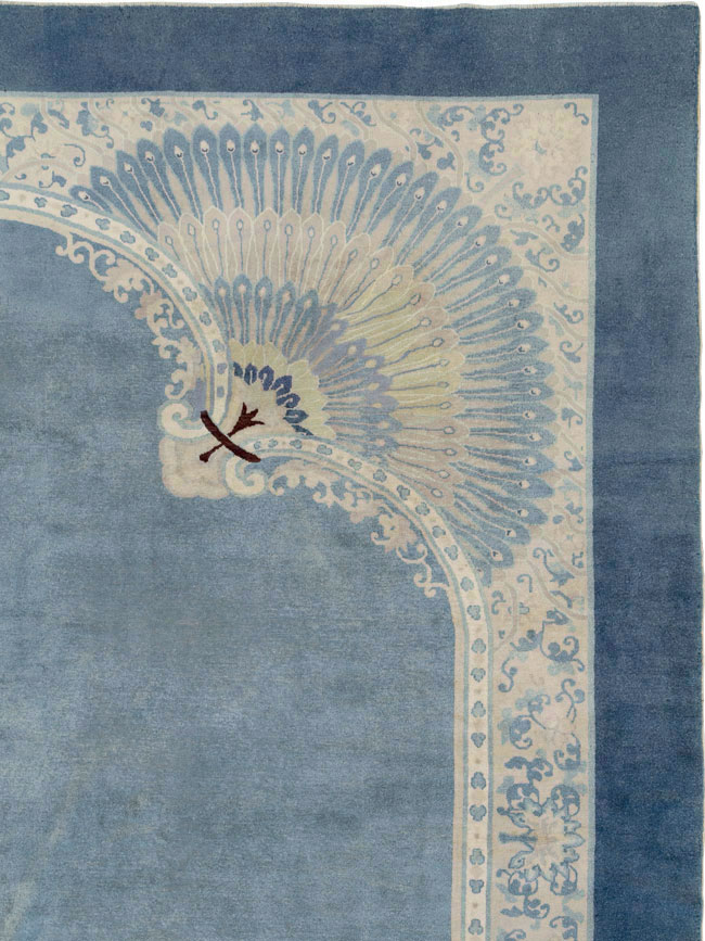 Vintage Chinese Peking Rug, No.25986 - Gsblank