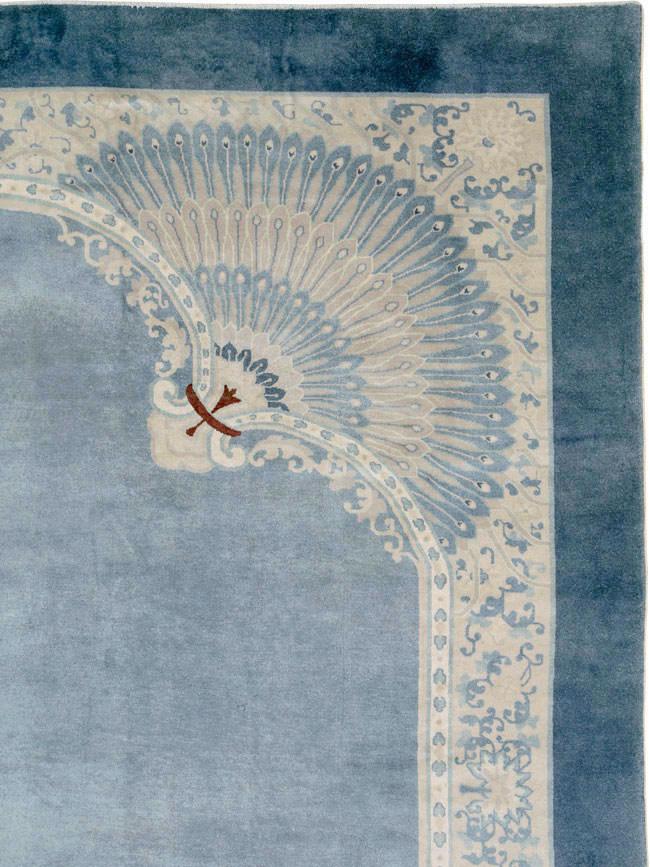 Vintage Chinese Peking Rug, No.25986 - Gsblank