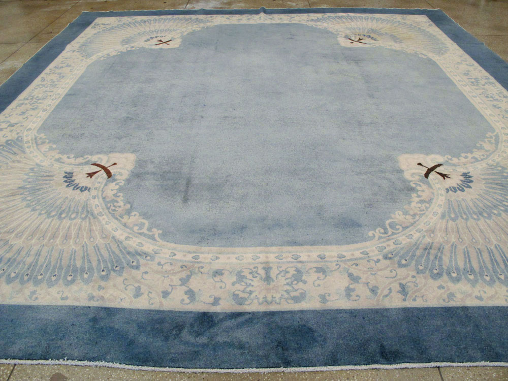 Vintage Chinese Peking Rug, No.25986 - Gsblank