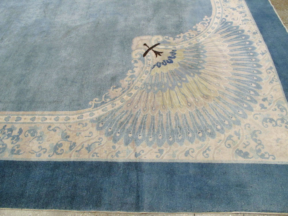 Vintage Chinese Peking Rug, No.25986 - Gsblank