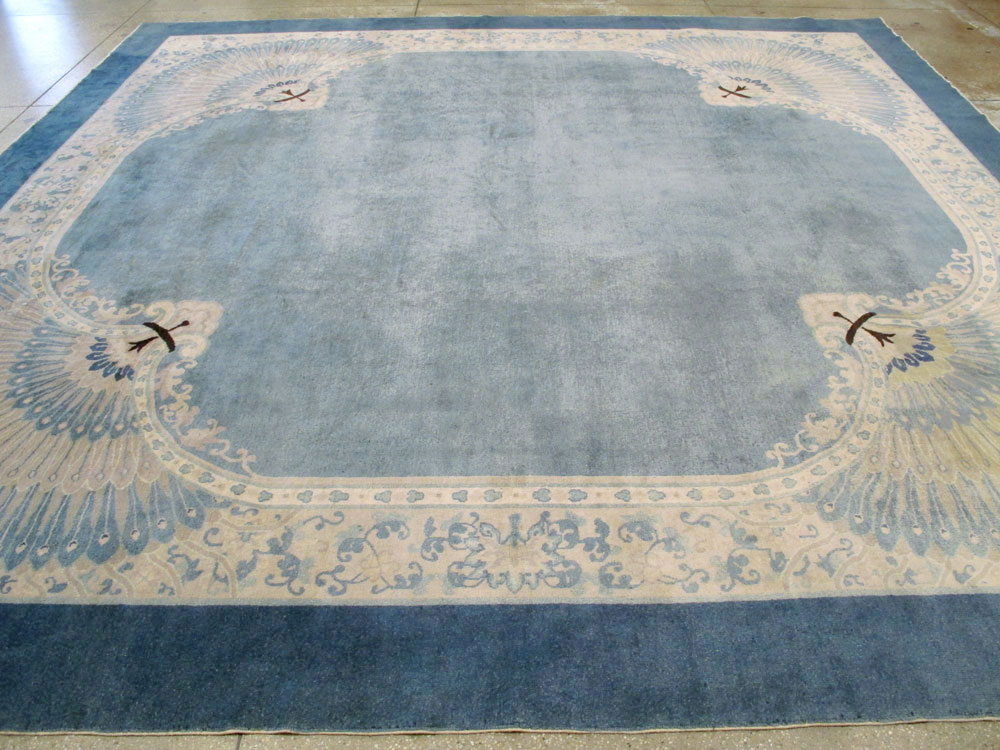Vintage Chinese Peking Rug, No.25986 - Gsblank