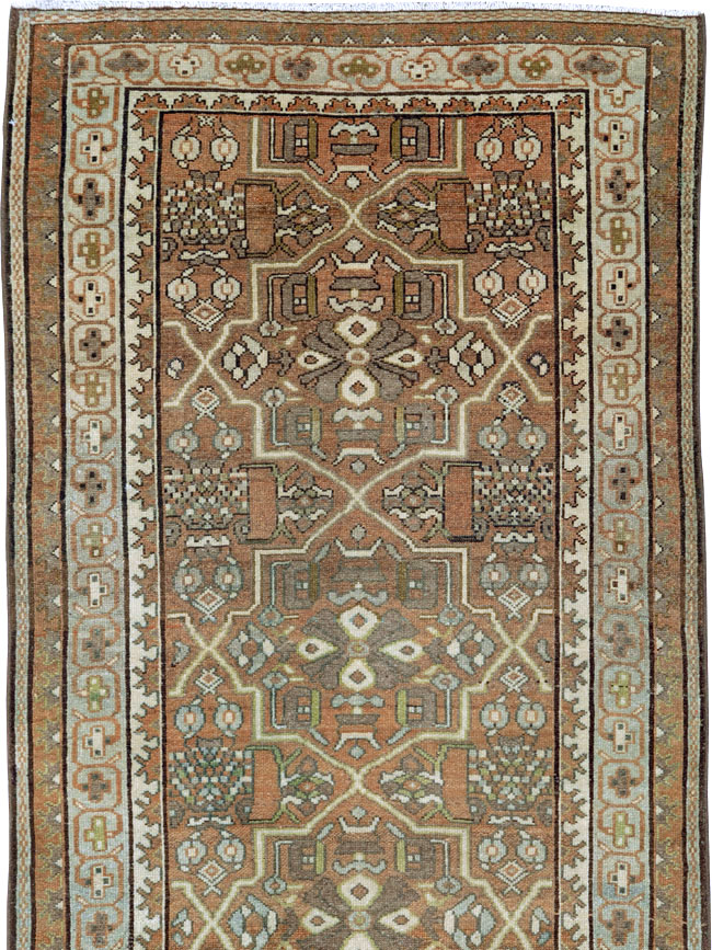 Vintage Persian Malayer Runner, No.25987 - Gsblank