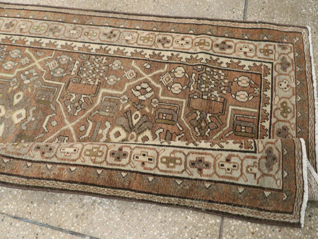 Vintage Persian Malayer Runner, No.25987 - Gsblank