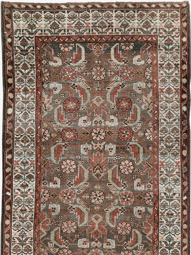 Vintage Persian Malayer Runner, No.25988 - Gsblank