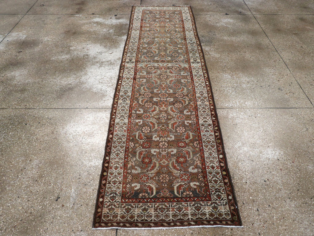 Vintage Persian Malayer Runner, No.25988 - Gsblank