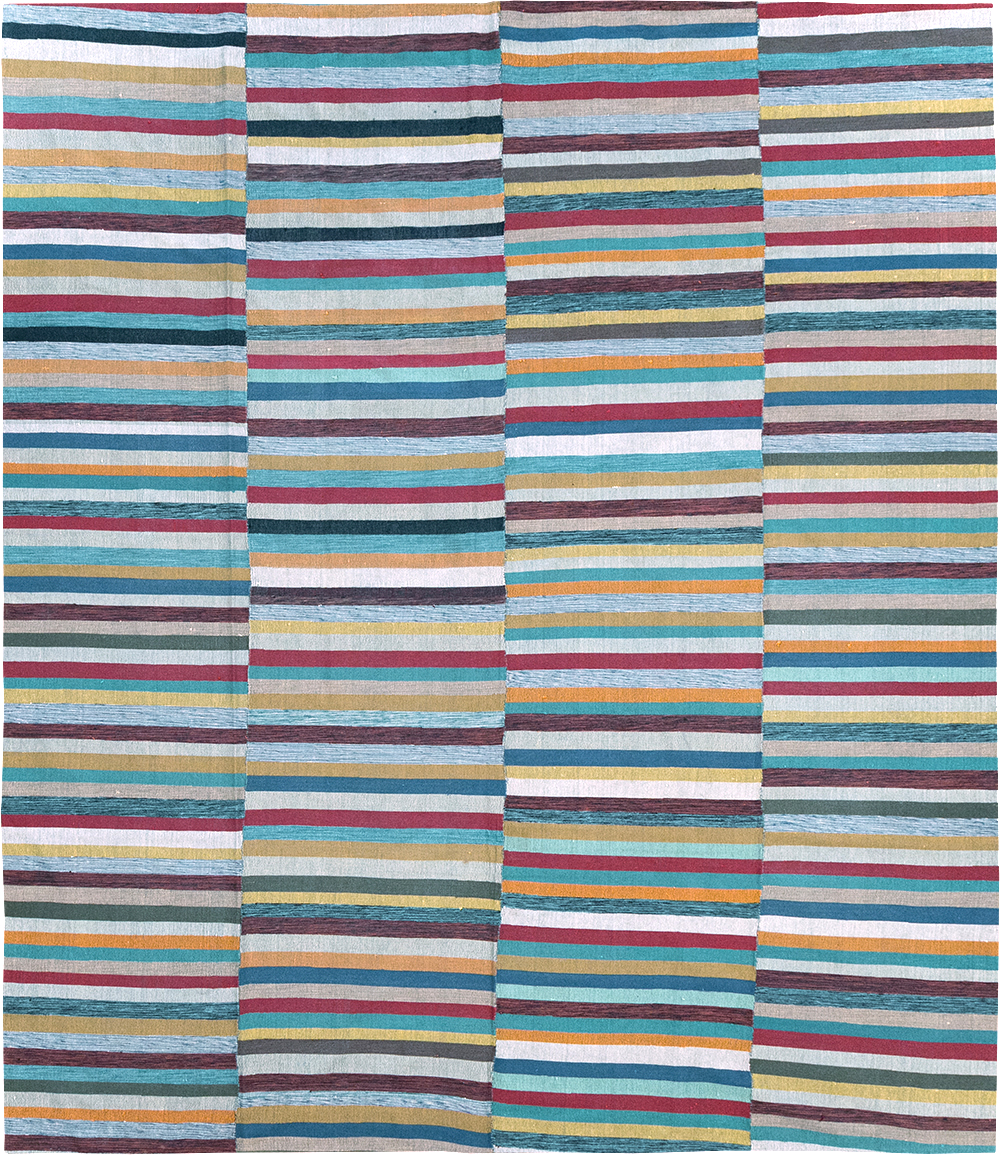 Modern Turkish Flatweave Kilim, No.25994 - Gsblank