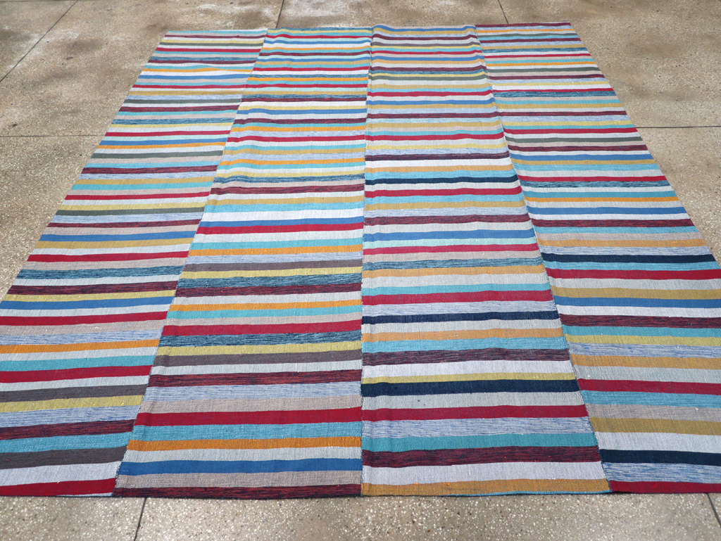 Modern Turkish Flatweave Kilim, No.25994 - Gsblank