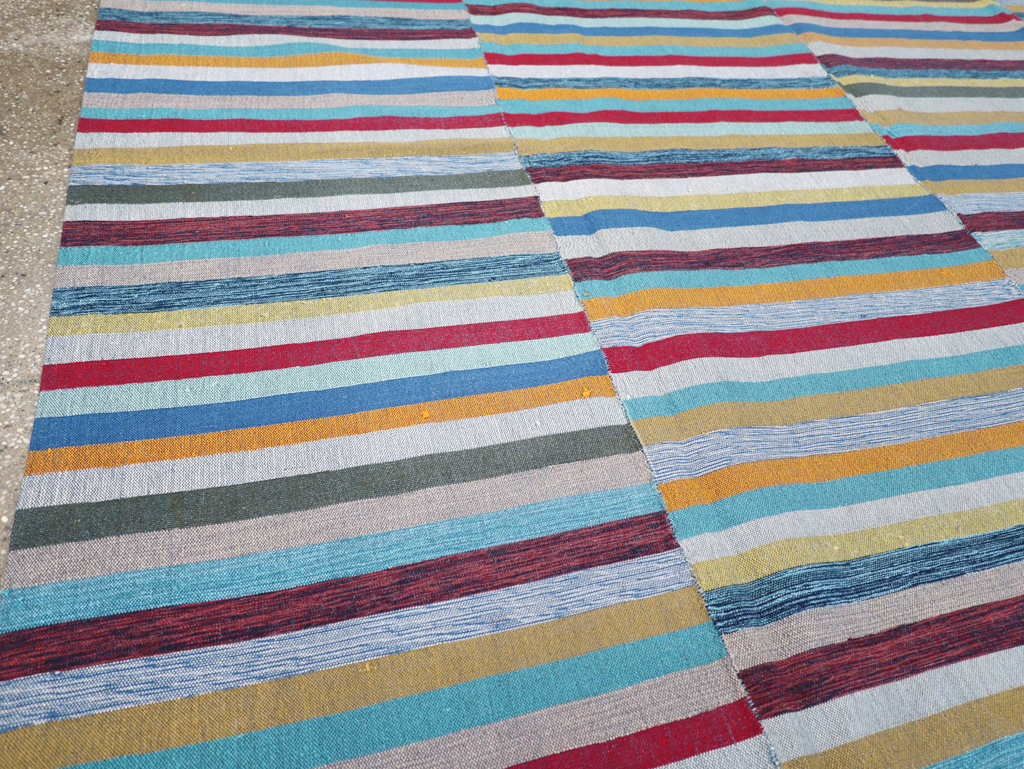 Modern Turkish Flatweave Kilim, No.25994 - Gsblank