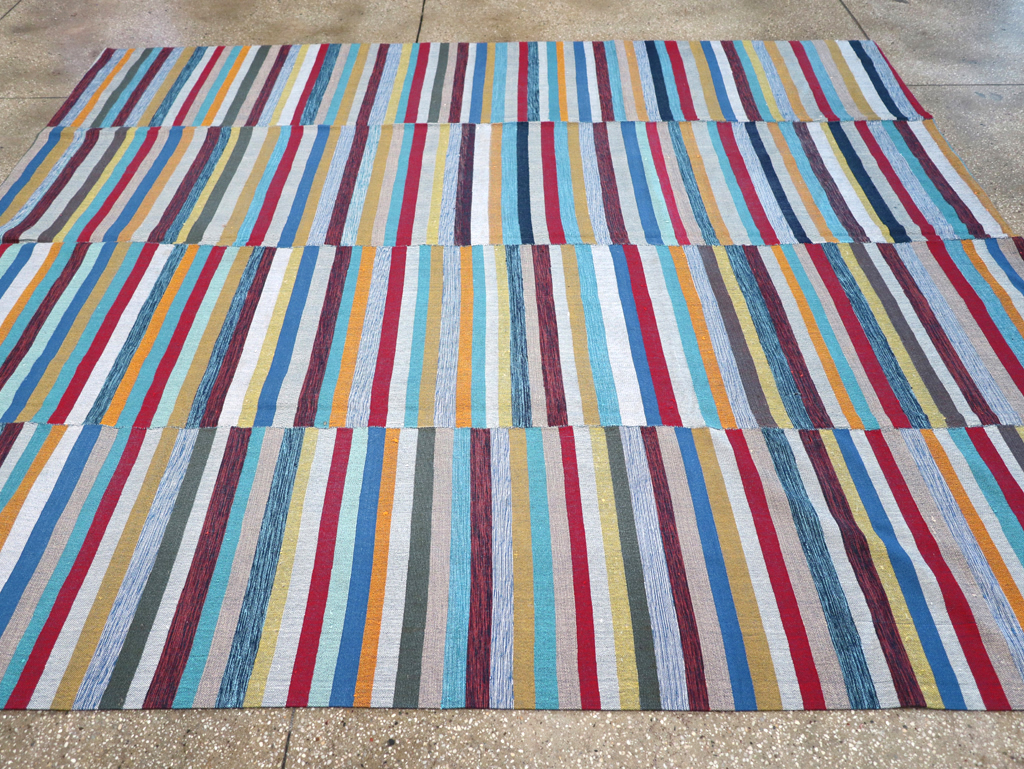 Modern Turkish Flatweave Kilim, No.25994 - Gsblank