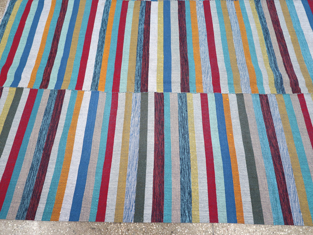 Modern Turkish Flatweave Kilim, No.25994 - Gsblank