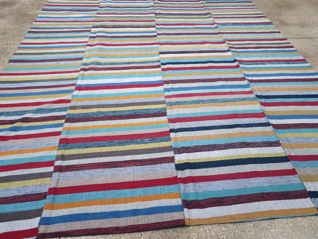 Modern Turkish Flatweave Kilim, No.25994 - Gsblank