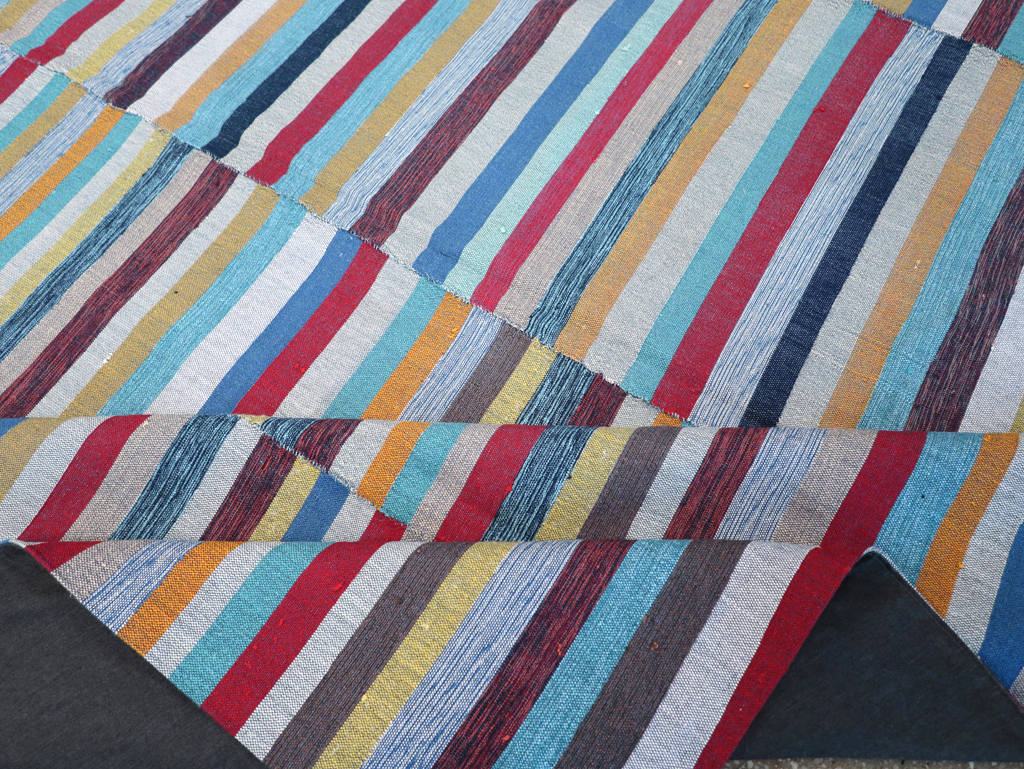 Modern Turkish Flatweave Kilim, No.25994 - Gsblank