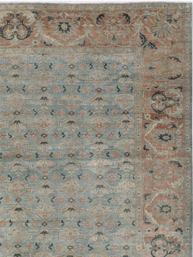 Antique Persian Mahal Carpet, No.26010 - Gsblank