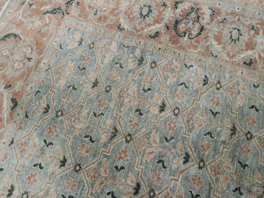 Antique Persian Mahal Carpet, No.26010 - Gsblank