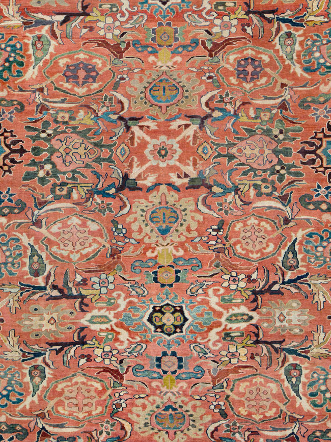 Antique Persian Sultanabad Carpet, No.26014 - Gsblank