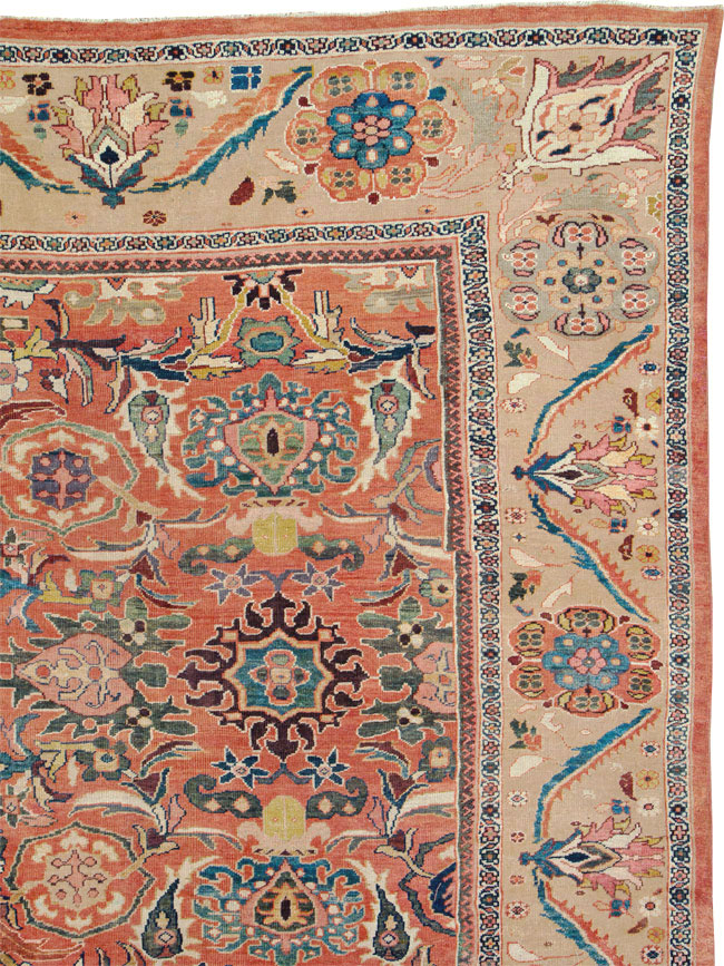 Antique Persian Sultanabad Carpet, No.26014 - Gsblank