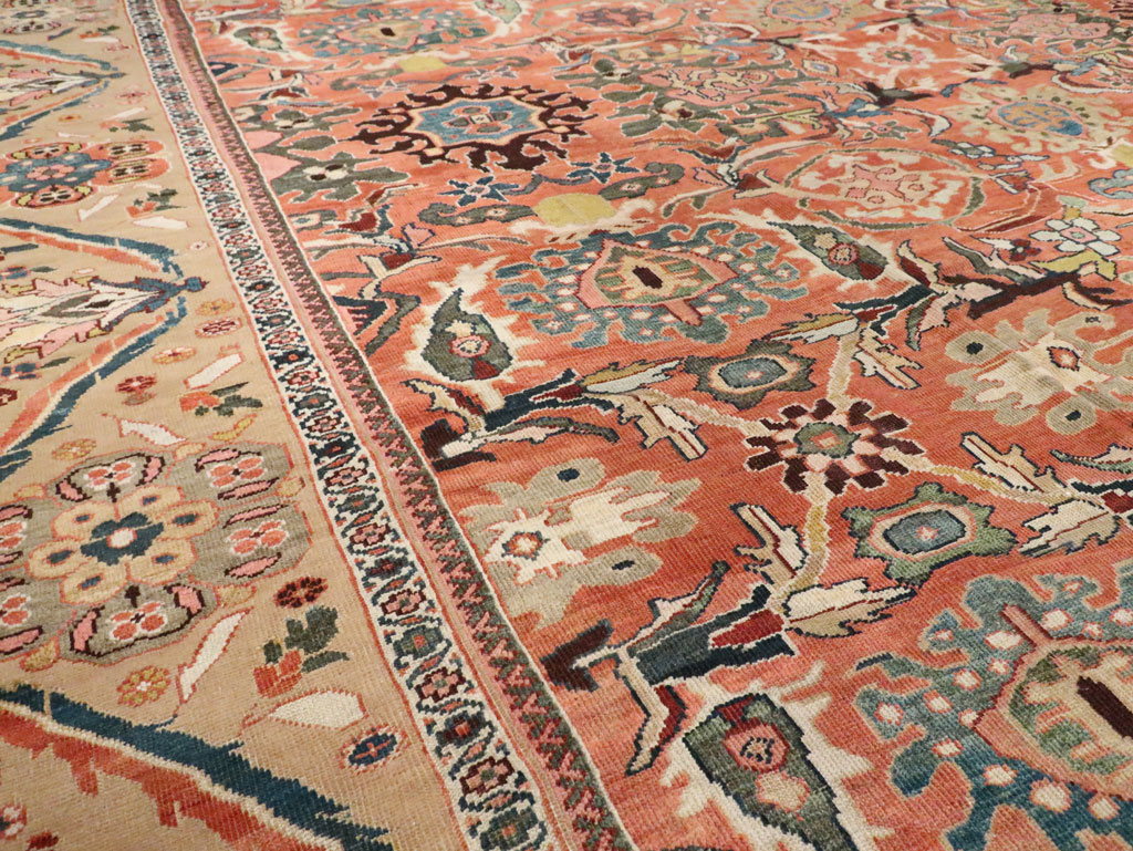 Antique Persian Sultanabad Carpet, No.26014 - Gsblank