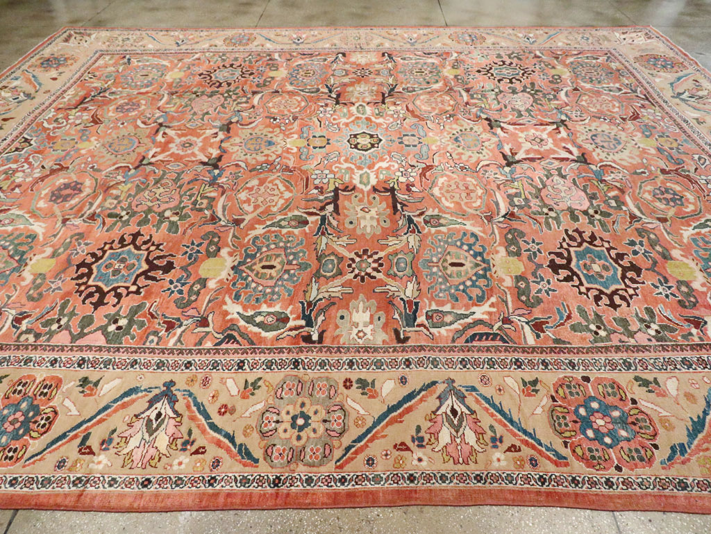 Antique Persian Sultanabad Carpet, No.26014 - Gsblank