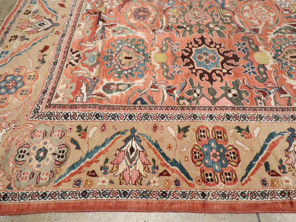 Antique Persian Sultanabad Carpet, No.26014 - Gsblank