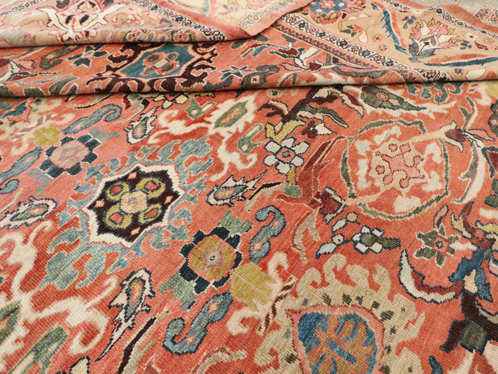 Antique Persian Sultanabad Carpet, No.26014 - Gsblank