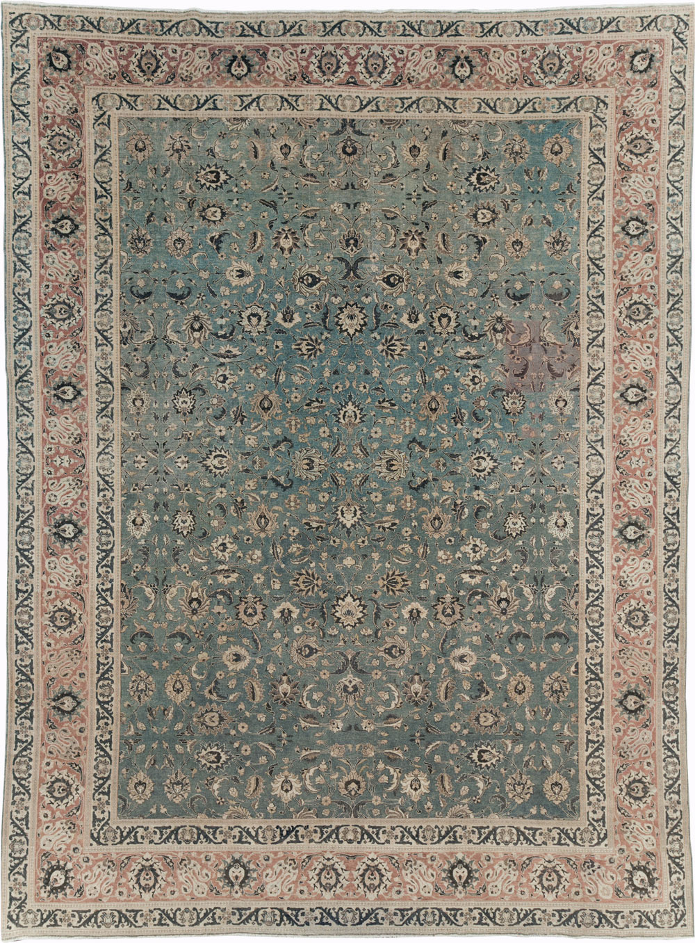 Antique Persian Tabriz Carpet, No.26015 - Gsblank