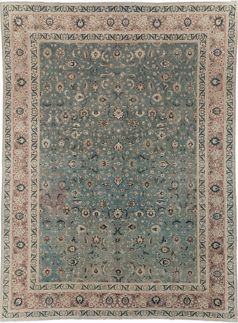 Antique Persian Tabriz Carpet, No.26015 - Gsblank