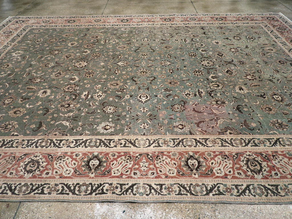 Antique Persian Tabriz Carpet, No.26015 - Gsblank