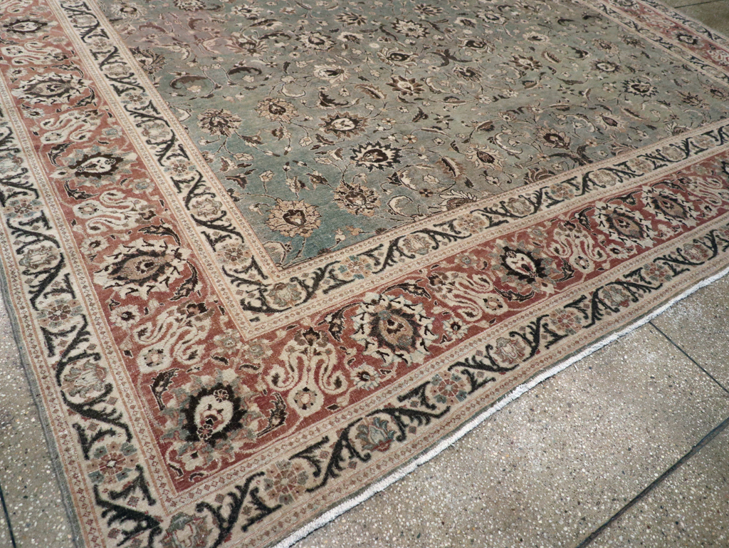 Antique Persian Tabriz Carpet, No.26015 - Gsblank