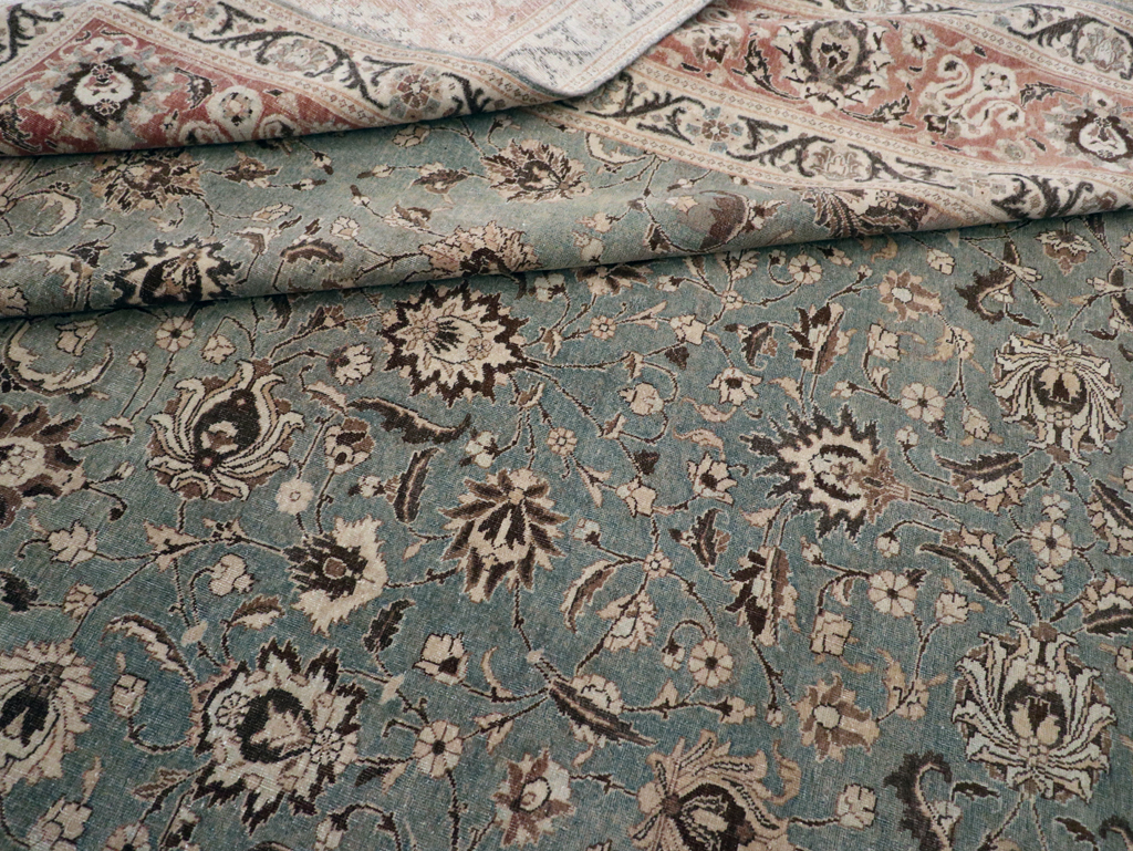 Antique Persian Tabriz Carpet, No.26015 - Gsblank