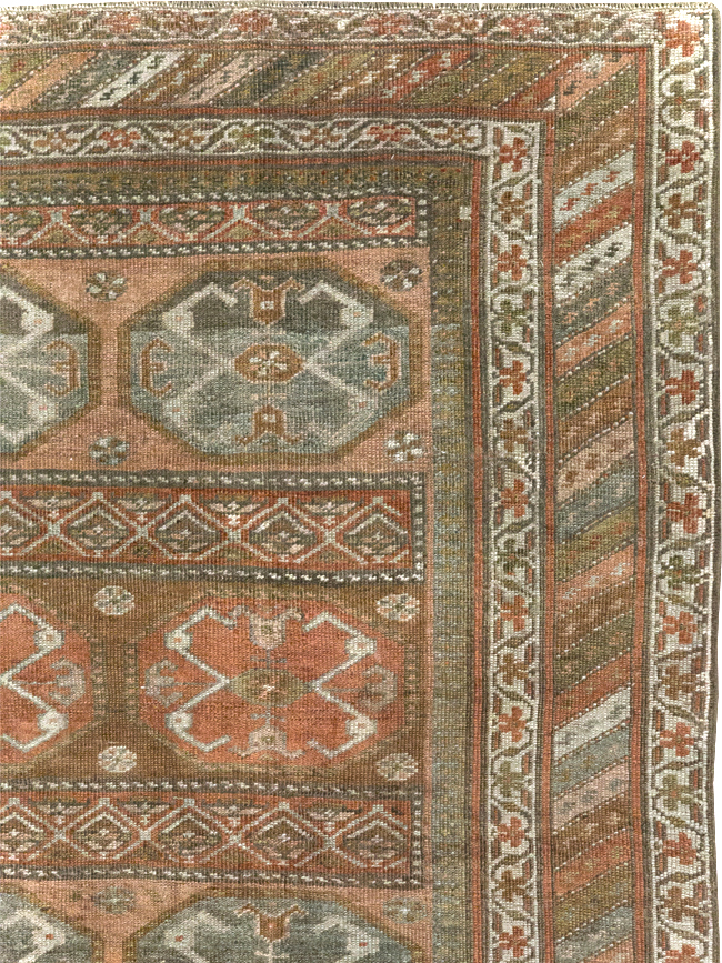 Antique Persian Kurd Bidjar Rug, No.26022 - Gsblank