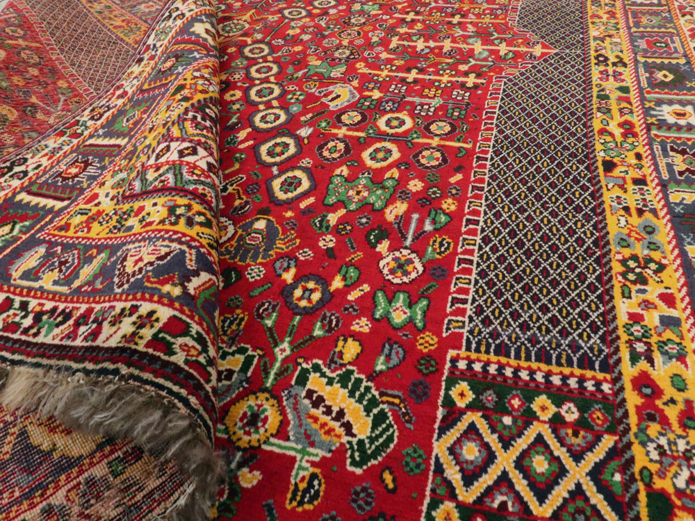 Vintage Persian Shiraz Rug, No.26023 - Gsblank