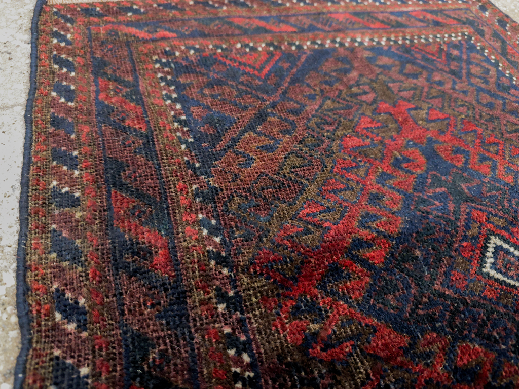 Antique Persian Baluch Bag Face, No.26028 - Gsblank