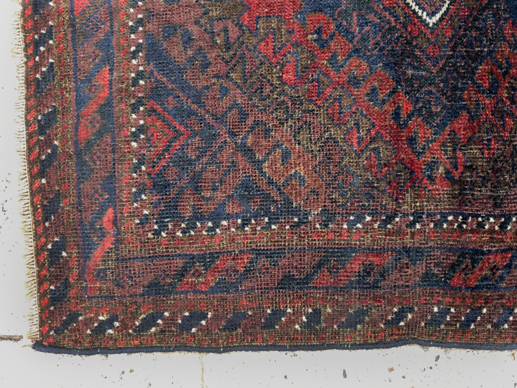 Antique Persian Baluch Bag Face, No.26028 - Gsblank