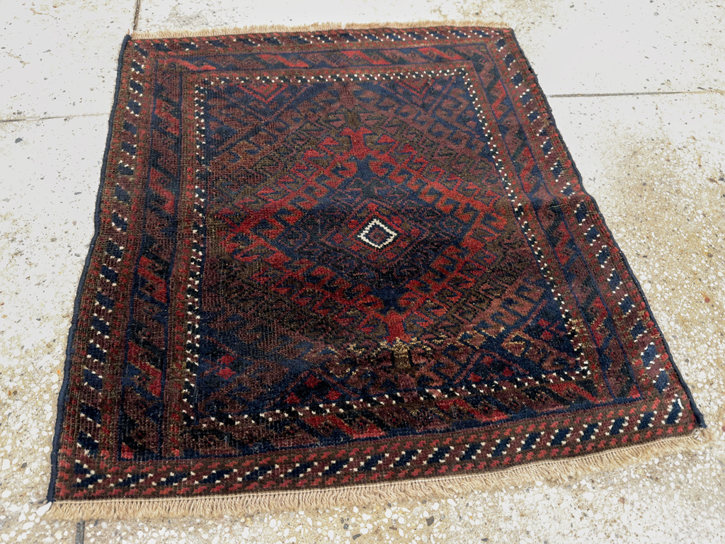 Antique Persian Baluch Bag Face, No.26028 - Gsblank