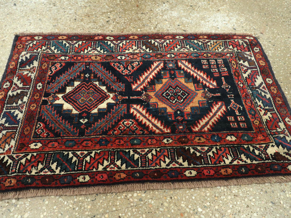Antique Persian Veramin Rug, No.26035 - Gsblank