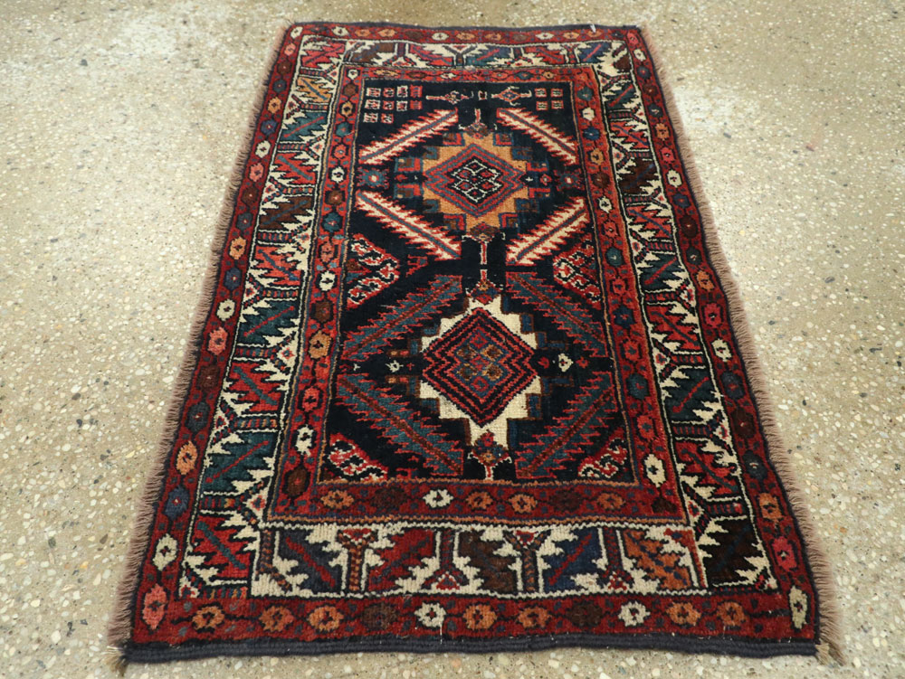 Antique Persian Veramin Rug, No.26035 - Gsblank