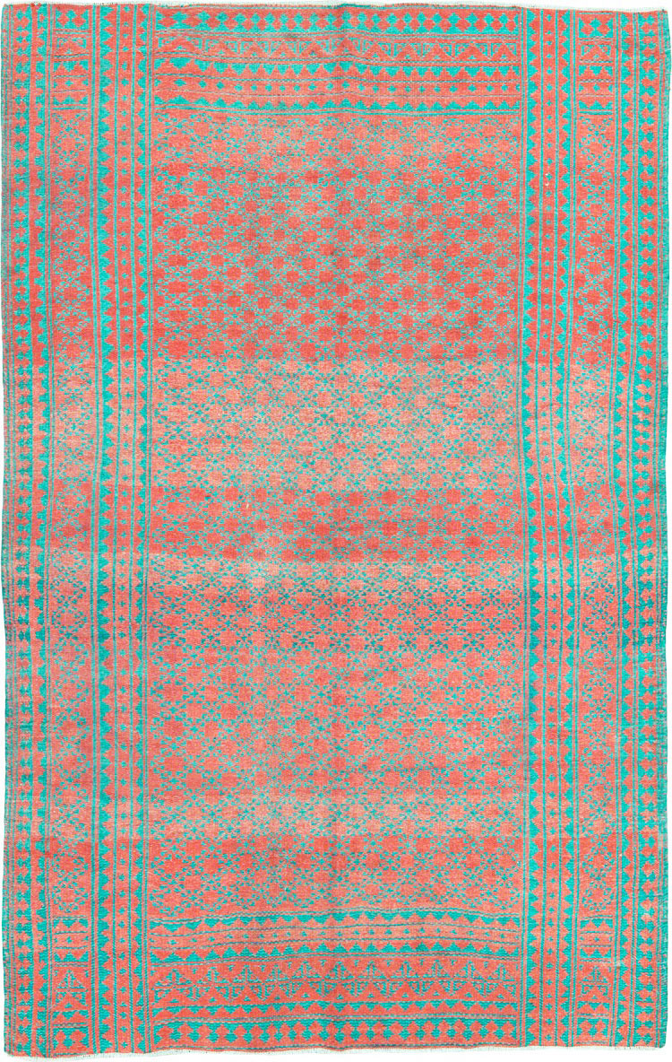 Vintage Persian Reversible Flatweave, No.26043 - Gsblank